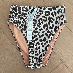 NWT JCREW High Waisted Bikini Bottom
